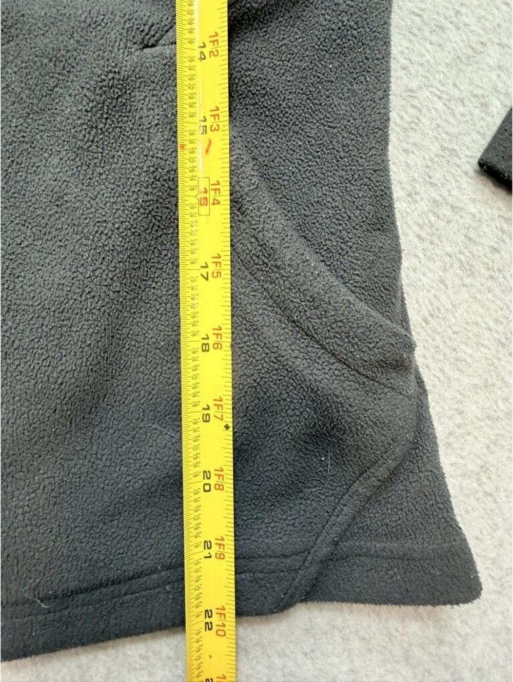 The North Face Womens Fleece Full Zip Hoodie Jacket S Gray Polyester Outdoor - Picture 7 of 10